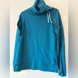 Nike Blue Long Sleeve Dri-FIT Shirt